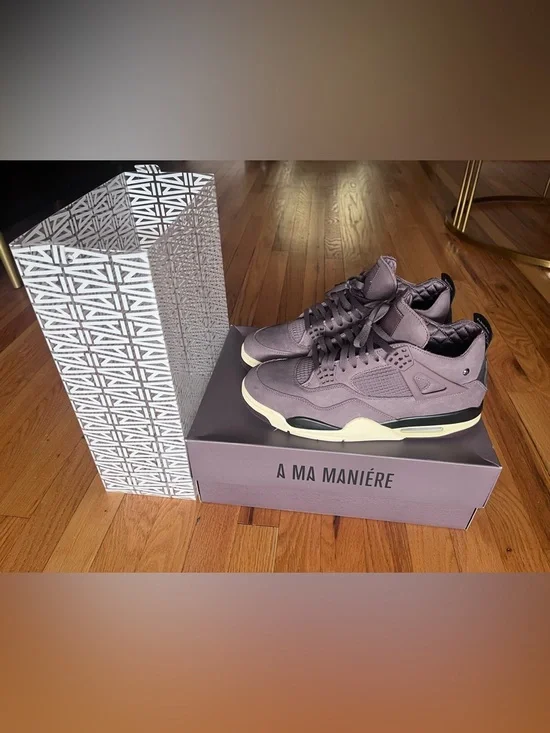 Jordan 4 Retro SP A Ma Maniére Violet Ore - Size 12M - Picture 2 of 9